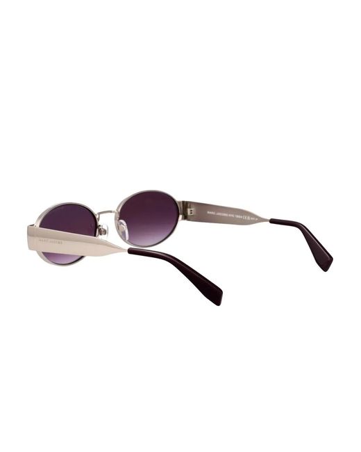 Marc Jacobs Purple Oval-Frame Sunglasses