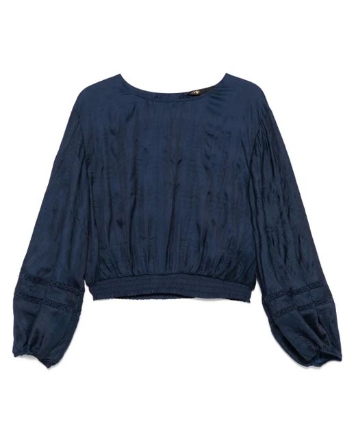 Blusa Con Maniche A Palloncino di Maje in Blue
