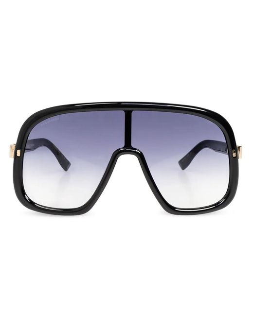 DSquared² Blue Pilot-Frame Sunglasses for men