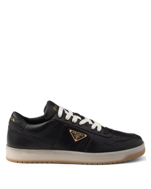 Prada Downtown Low-Top Sneakers in het Black voor heren