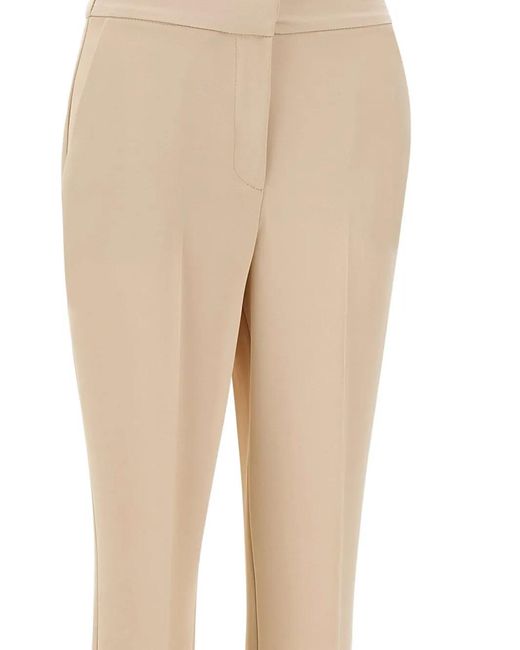 Pantalon À Taille Élastiquée Kaos en coloris Natural