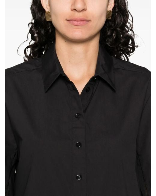 Rohe Black Cotton Shirt