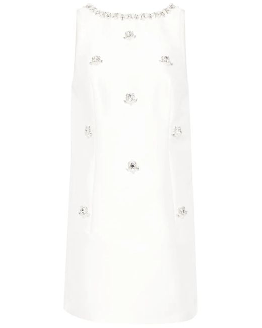 Sachin & Babi Marcella Mikado ミニドレス White