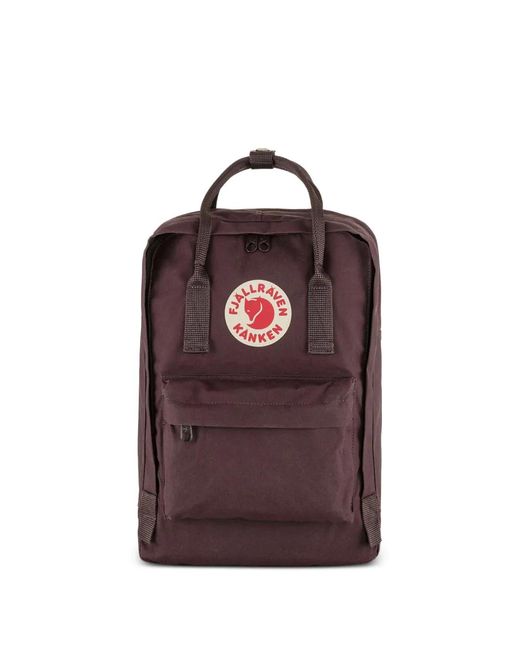 Fjallraven Purple Kånken Laptop 15" Logo-Patch Backpack