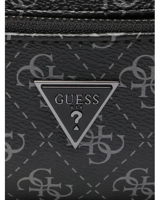 Guess Black Milano Smart Belt Bag for men