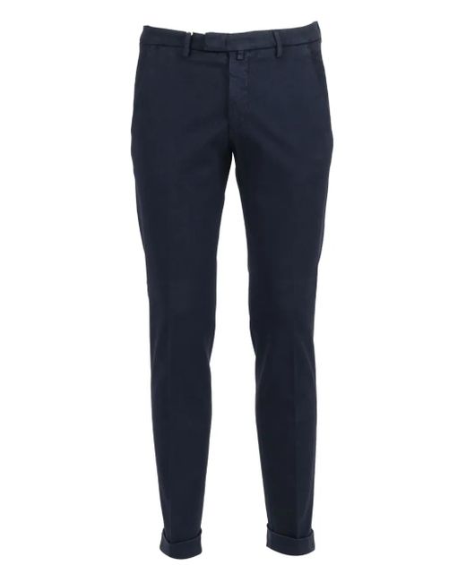 Briglia 1949 Blue Cuffed Trousers for men