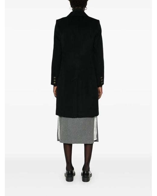 Ralph Lauren Black Single-Breasted Coat