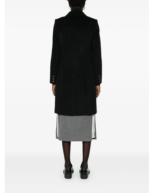 Ralph Lauren Black Single-Breasted Coat