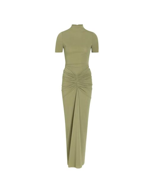 Ronny Kobo Green Enid Maxi Dress