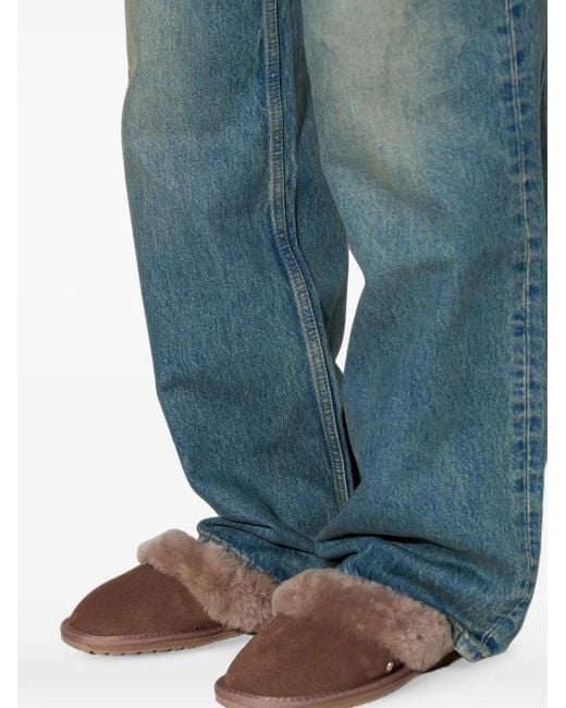 EMU Brown Jolie Shearling Slides