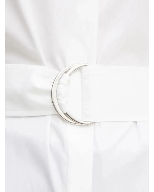 Top Con Cintura di Liviana Conti in White