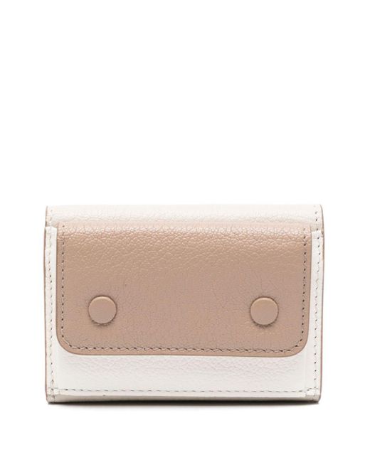 Maison Margiela Natural Four Stitches Pocket Leather Wallet