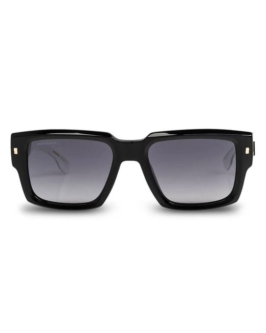 DSquared² Black Square-Frame Sunglasses for men