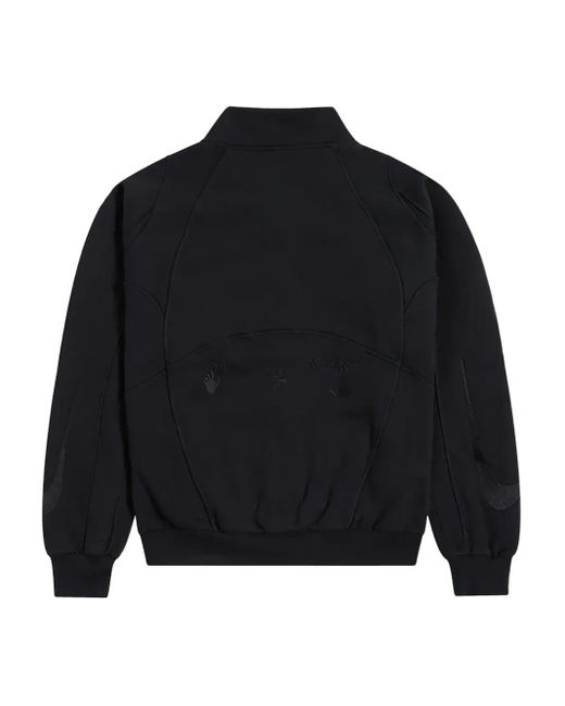 Nike Black X Off- Zip Track Jacket for men