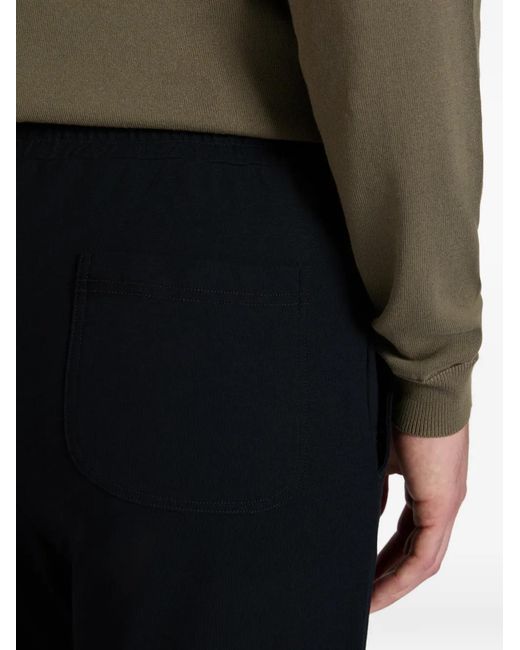Zanone Black Slim Trousers for men