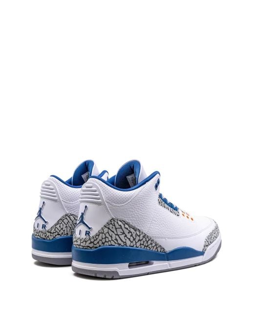 Nike Blue Air 3 "Wizards" Sneakers for men