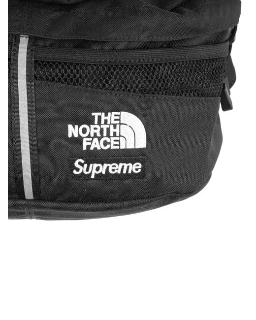 Supreme Black X The North Face Split Waist Bag