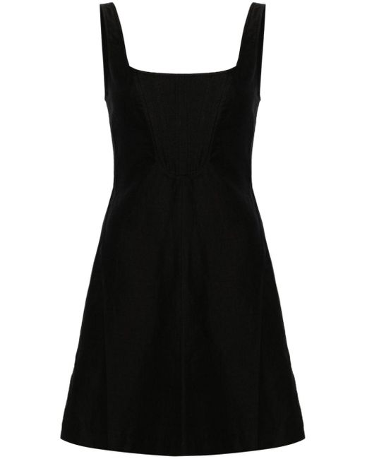 Haut-corset à encolure carrée Stella McCartney en coloris Black