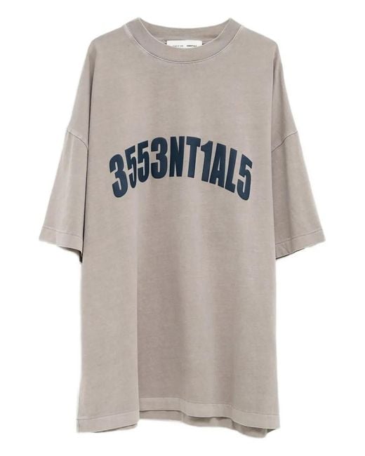 Fear Of God Gray New York 90S Crew-Neck T-Shirt for men