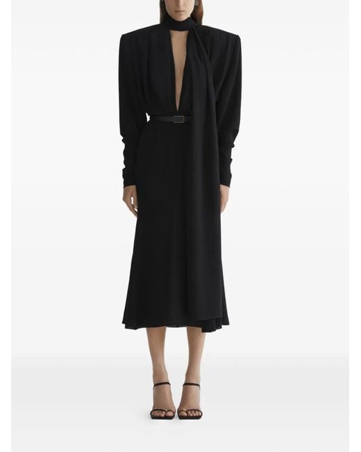 Mugler Black Dresses
