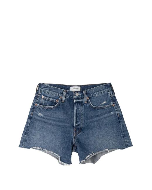 Agolde Blue Parker Ong Short