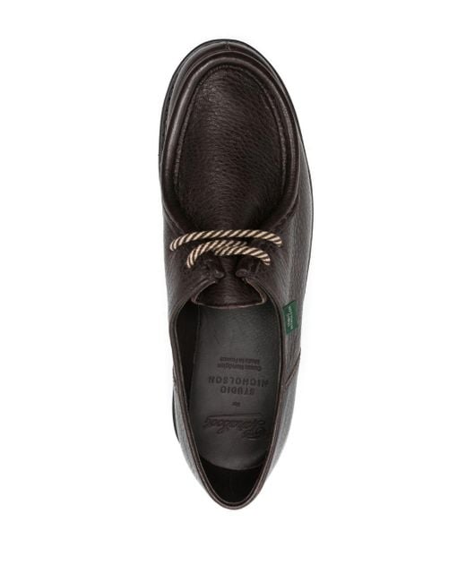 Studio Nicholson X Paraboot Michael Derby Shoes in Brown for