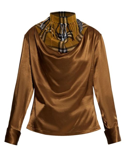 Burberry Brown Blouses