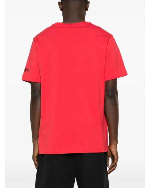 Iceberg Pink X Felix The Cat Cotton T-Shirt for men