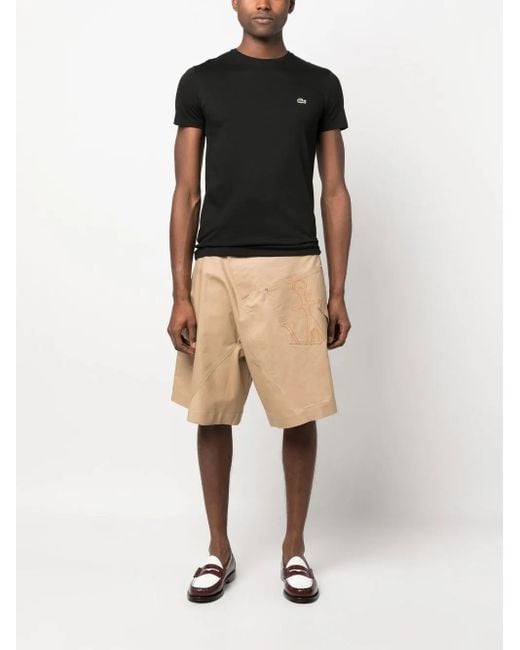Lacoste Black Tee Shirts for men