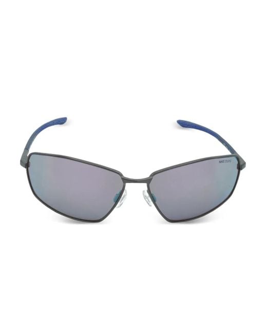 Nike Gray Pivot Eight E Sunglasses for men