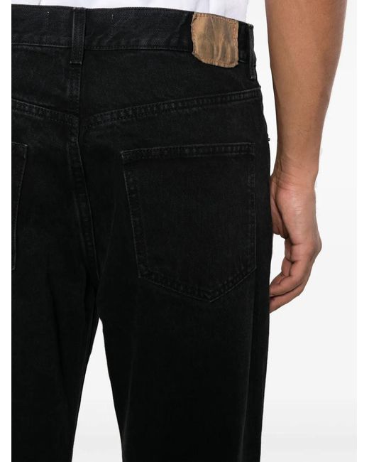 Jeanerica Black Vm009 Vega Five-Pocket Jeans for men