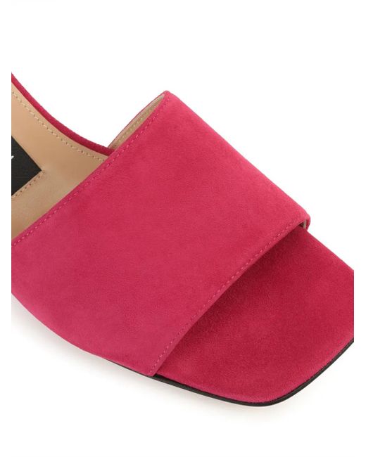 Sergio Rossi Pink 45Mm Si Rossi Sandals