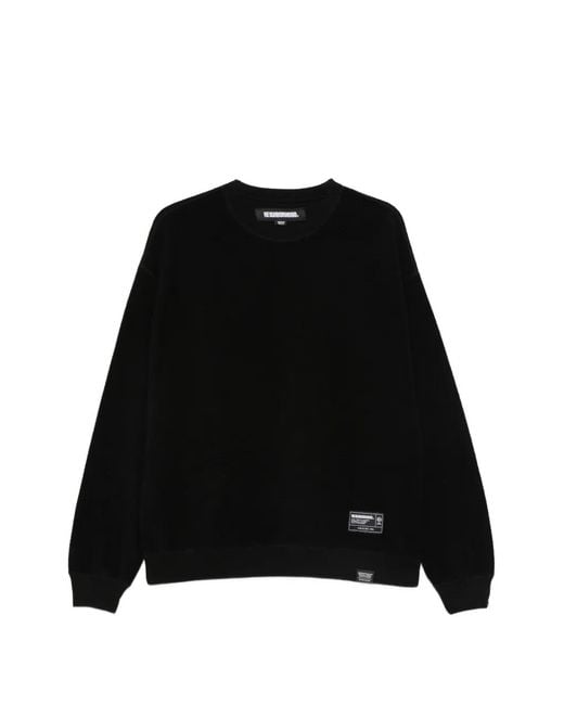 Neighborhood Black Reversible Sweatshirt for men