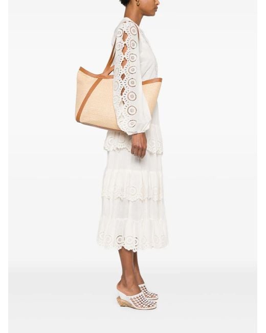 Coccinelle Natural Amalia Tote Bag