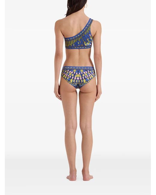 LaDoubleJ Blue One-Shoulder Bikini