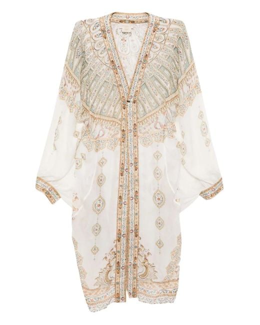 Camilla Natural Ottoman Dynasty Cape