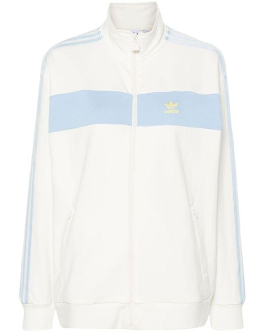 Giacca sportiva con logo di Adidas in White