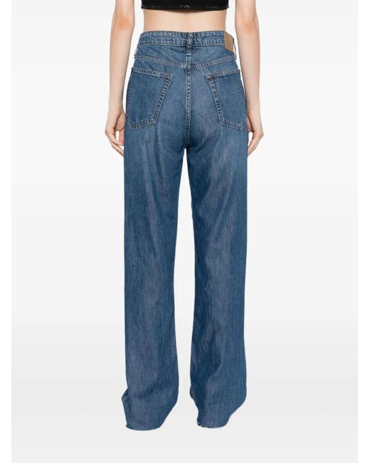 Rag & Bone Blue Featherweight Logan Jeans