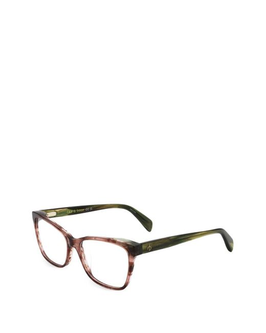 Rag & Bone Multicolor Brille Mit Eckigem Gestell