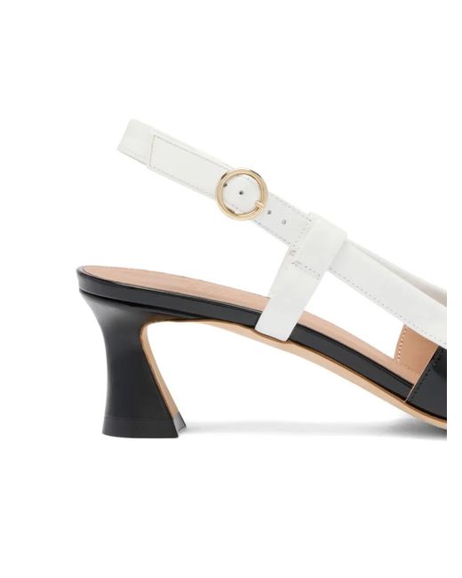 Malone Souliers Metallic Slingback Pumps