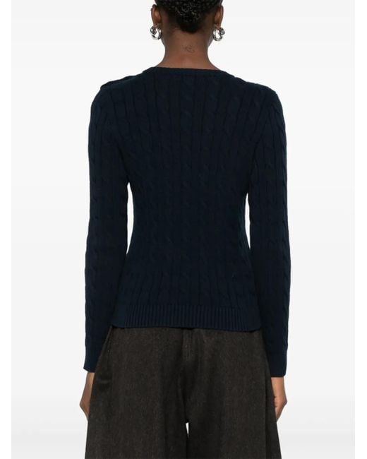 Ralph Lauren Blue Montiva Long Sleeve Pullover