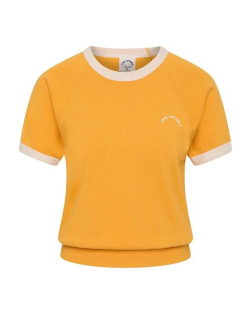 T-Shirt Daisy Salome The Upside en coloris Orange
