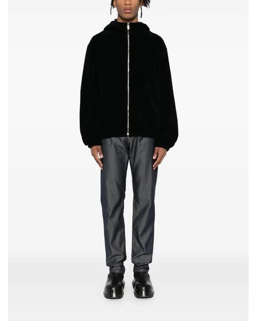 Givenchy Black 4G Reversible Hooded Jacket for men