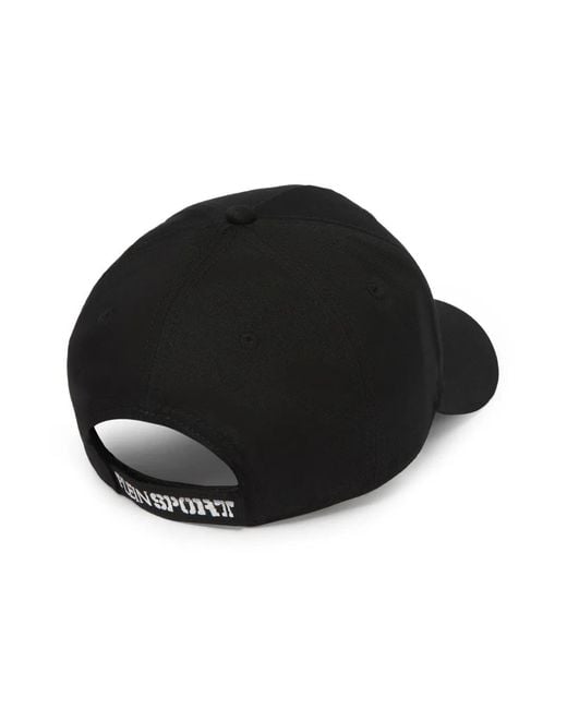 Philipp Plein Black Tiger Baseball Cap