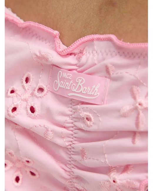 Mc2 Saint Barth Pink Triangle Bikini Sarius Triangle