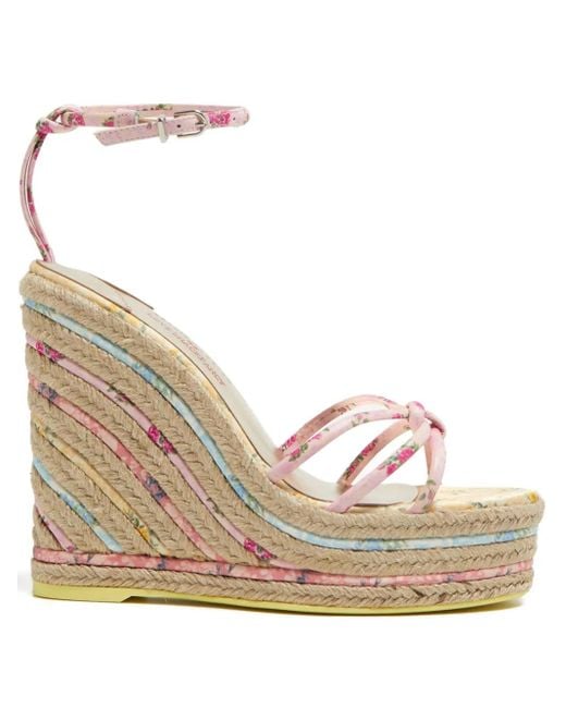 Sophia Webster Natural X Love Shack Fancy 140Mm Alina Sandals