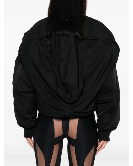 Jean Paul Gaultier Black Short Zip-Up Jacket