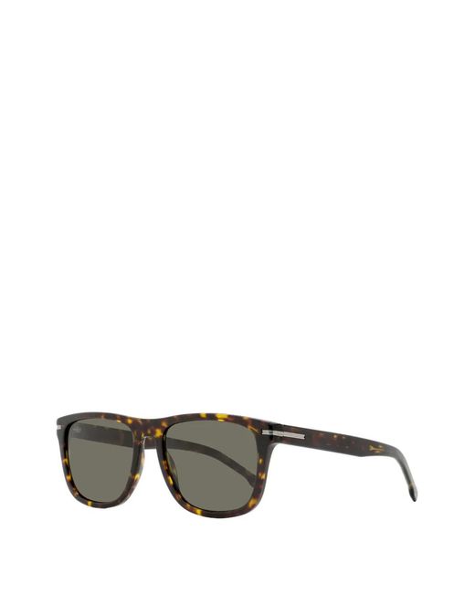 Boss Gray 1626/S Rectangular-Frame Sunglasses for men