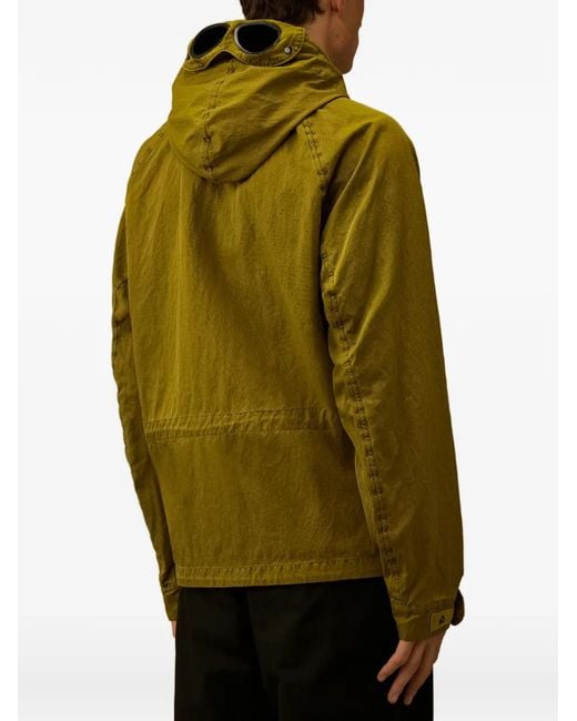 C P Company Green Veste Panama-R À Design Patchwork for men