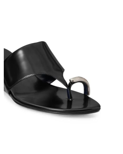 Tory Burch White Pierced Wedge Sandals